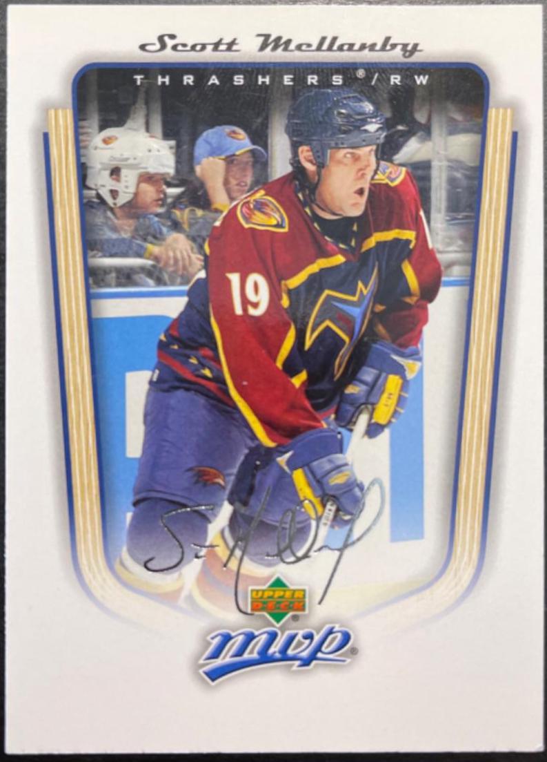 Scott Mellanby #25 Hockey Cards 2005 Upper Deck MVP