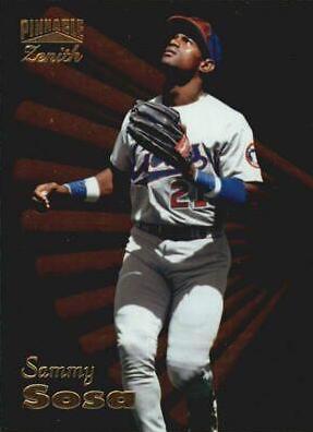 Sammy Sosa #100 1996 Zenith Baseball