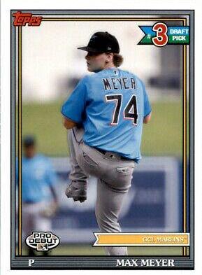 Max Meyer #PD-152 2021 Topps Pro Debut Baseball