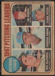 NL Pitching Leaders #9 Baseball Cards 1968 Venezuela Topps