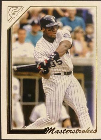 Frank Thomas #MS-16 Baseball Cards 2022 Topps Gallery Masterstrokes