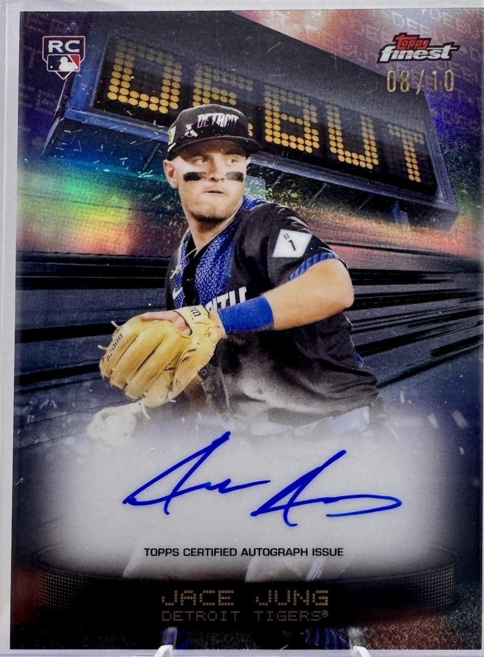 Jace Jung [Black Refractor] #DAV-JJU