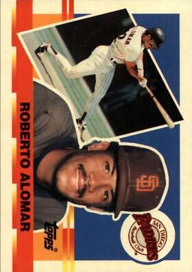 Roberto Alomar #9 Baseball Cards 1990 Topps Big Baseball