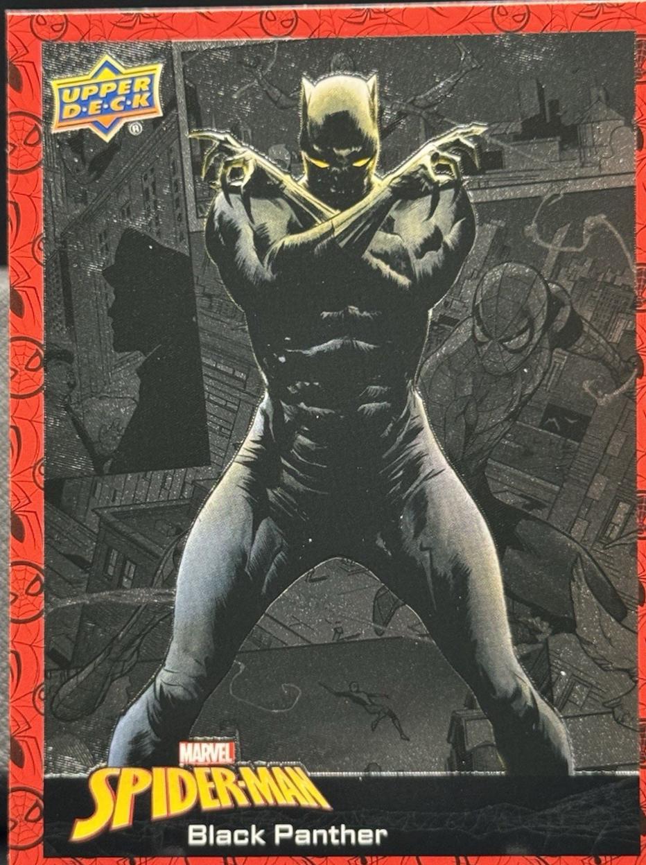 Black Panther #51 Marvel 2024 Upper Deck Spider-Man
