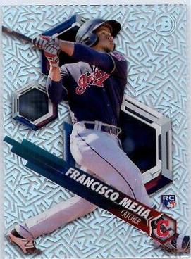 Francisco Mejia #FM 2018 Bowman High Tek Baseball