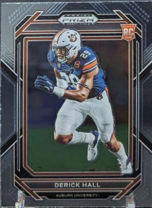 Derick Hall #170 Football Cards 2023 Panini Prizm Draft Picks