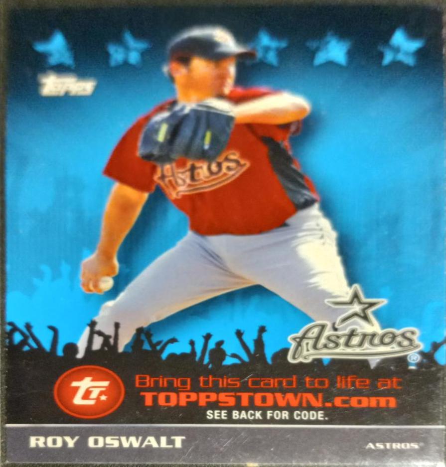Roy Oswalt #TTT46 Baseball Cards 2009 Topps Toppstown