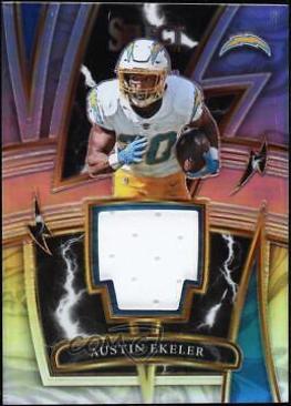 Austin Ekeler #SP-AEK Football Cards 2021 Panini Select Sparks Relics