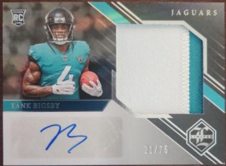 Tank Bigsby [Silver Spotlight Rookie Patch Autograph Jumbo] #176