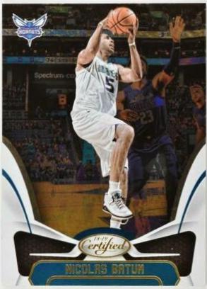 Nicolas Batum #48 2018-19 Panini Certified Basketball