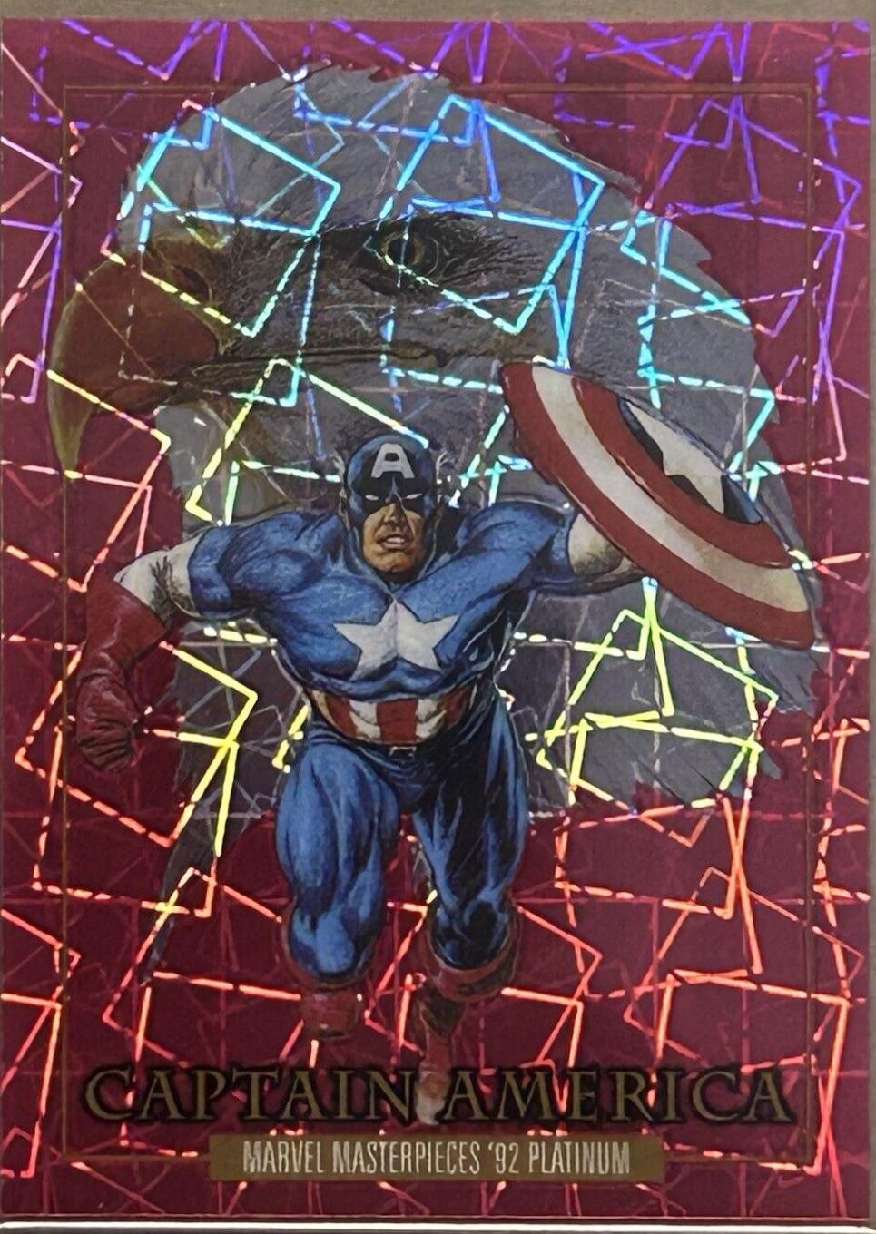Captain America Pink Lasers