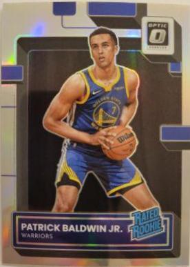 Patrick Baldwin Jr. #218 Basketball Cards 2022 Panini Donruss Optic
