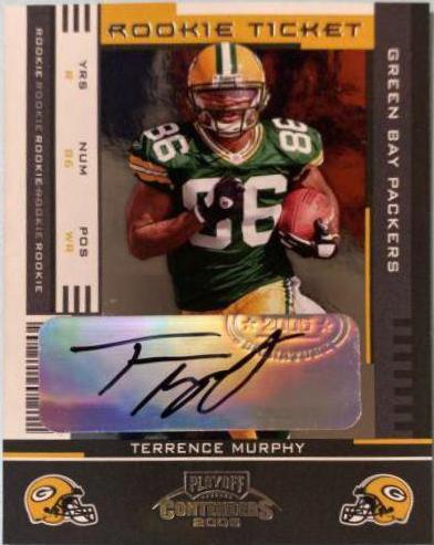 Terrence Murphy #176 2005 Playoff Contenders Football