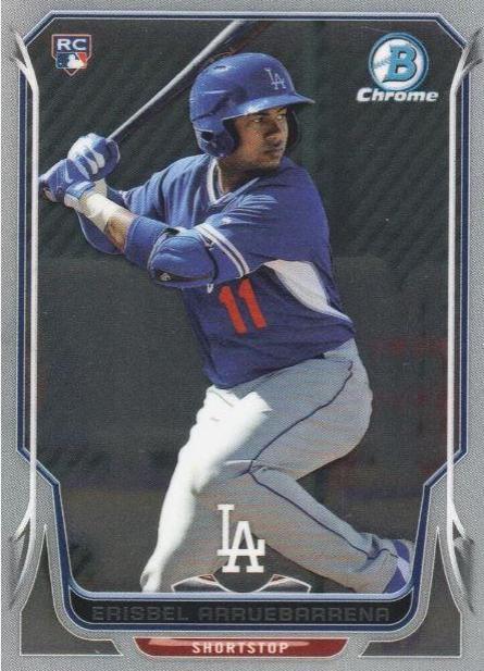 Erisbel Arruebarrena #3 Baseball Cards 2014 Bowman Chrome