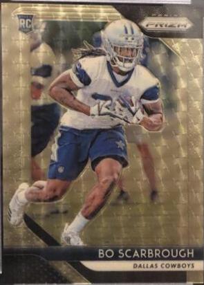 Bo Scarbrough [Gold Prizm Vinyl] #289