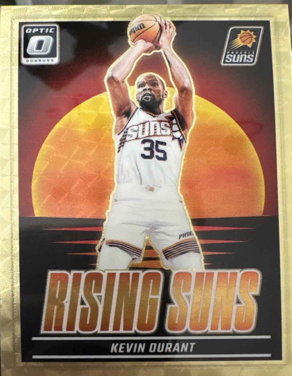 Kevin Durant [Gold Vinyl] #11 Prices | 2024 Panini Donruss Optic