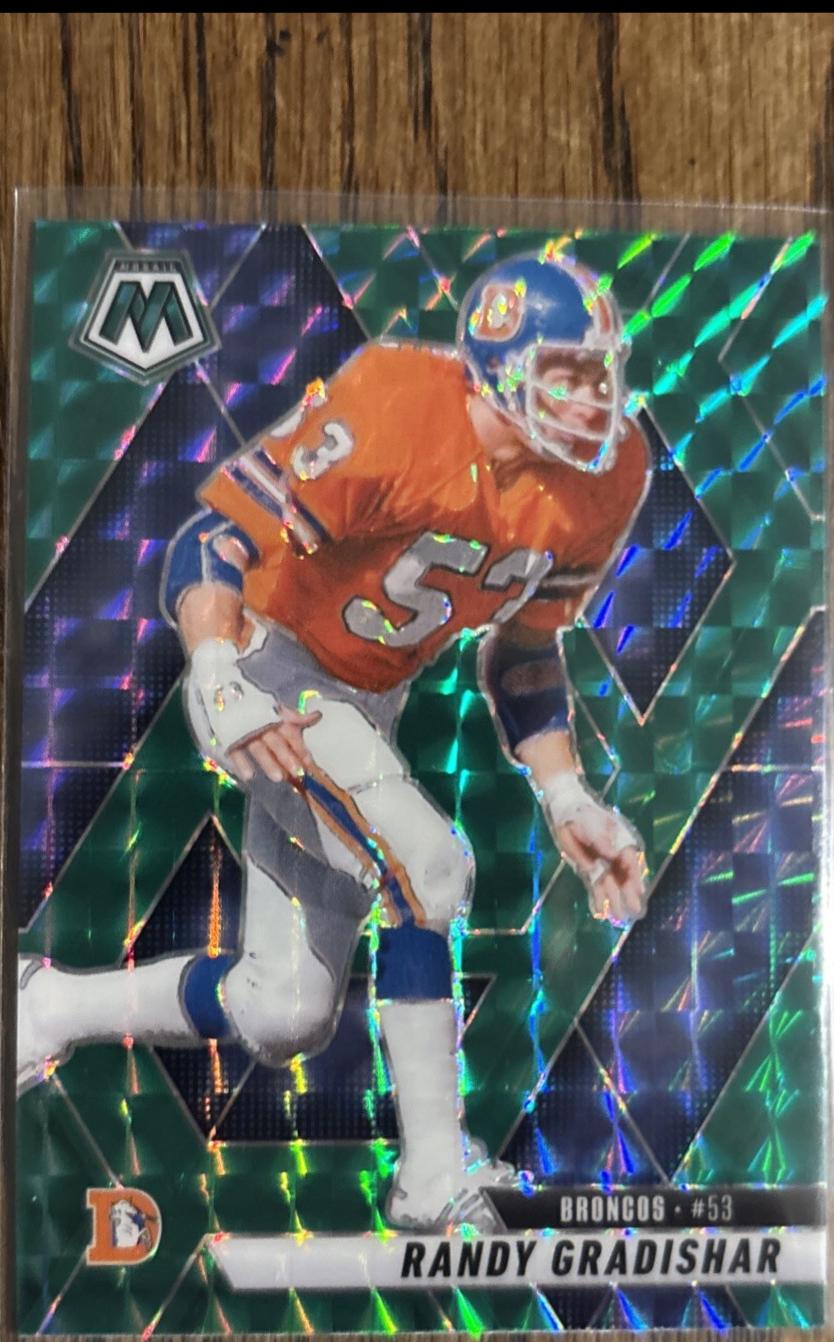 Randy Gradishar [Green Sparkle] #178 Prices | 2025 Panini Mosaic ...