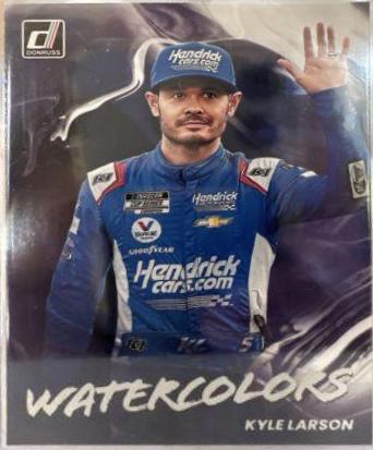 Kyle Larson #W-KL Racing Cards 2023 Panini Donruss NASCAR Watercolors