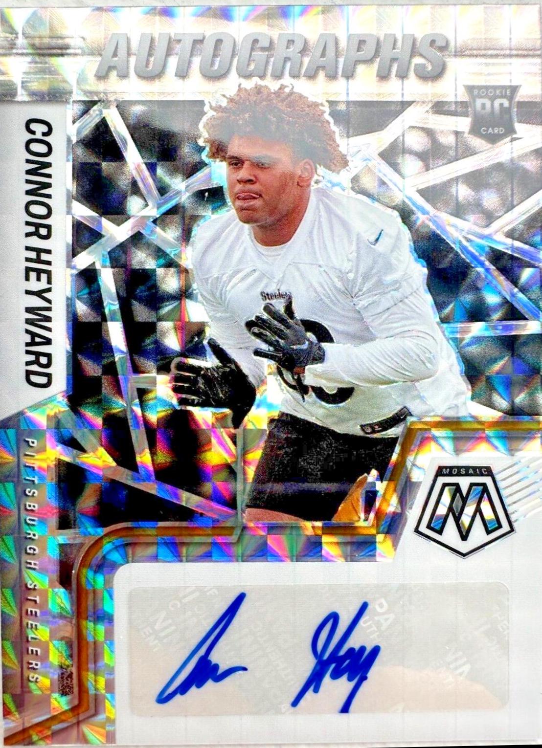 Connor Heyward #RAM-CH 2022 Panini Mosaic Football Rookie Autographs Mosaic