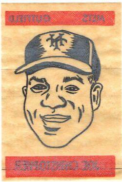 Joe Christopher Baseball Cards 1965 Topps Transfers