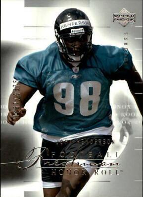 John Henderson #135 2002 Upper Deck Honor Roll Football