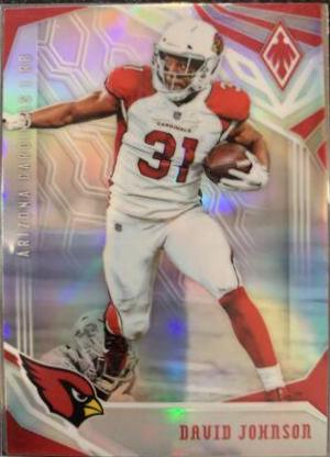 David Johnson #2 Football Cards 2018 Panini Phoenix