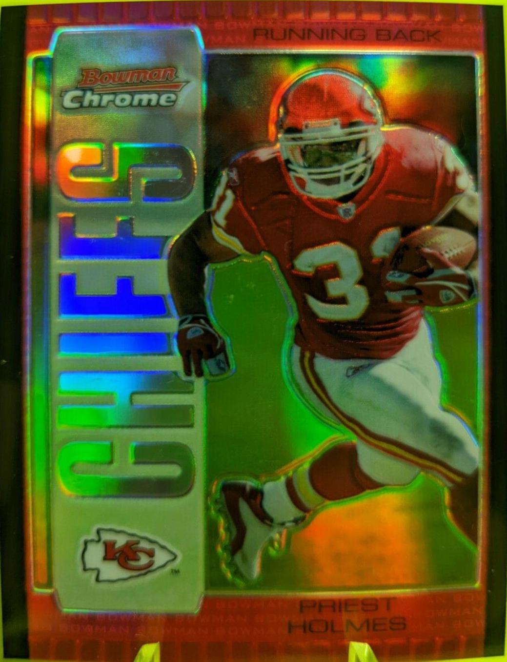 Priest Holmes #2 Football Cards 2005 Bowman Chrome