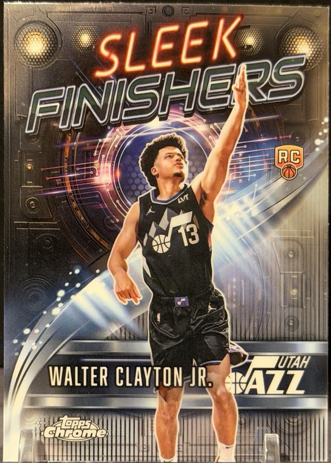 Walter Clayton Jr. [Refractor Blue] #SF-28