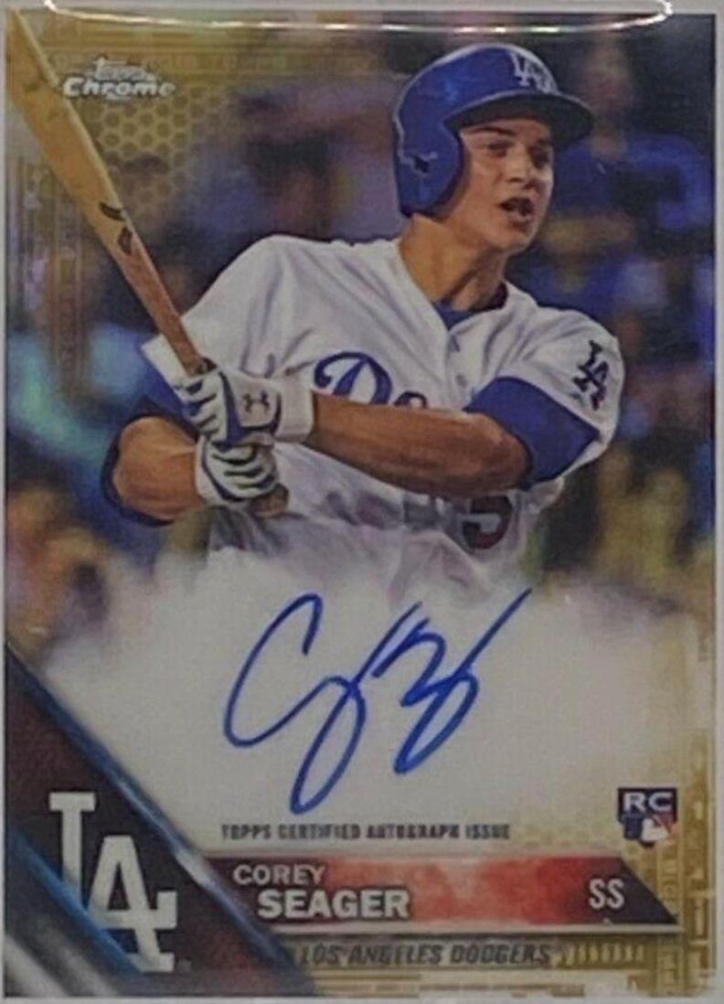 Corey Seager [Gold Refractor] #RA-CS