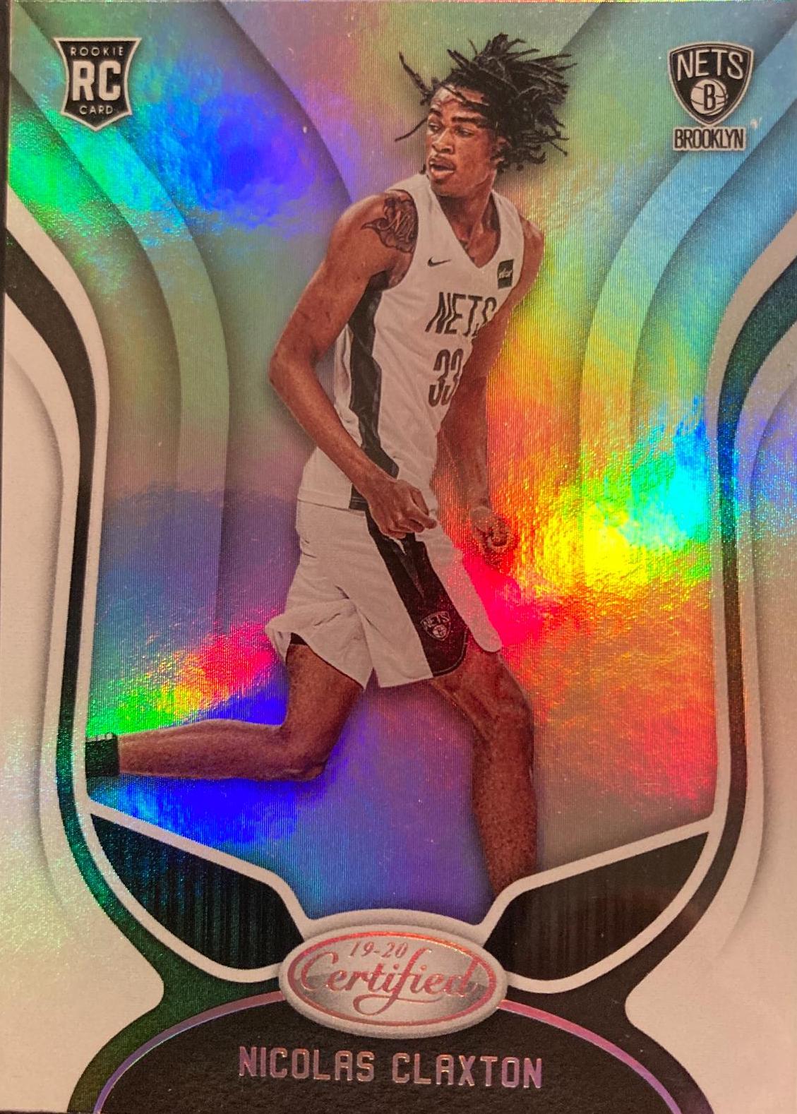 Nicolas Claxton #195 Basketball Cards 2019 Panini Certified