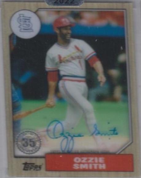 Ozzie Smith #87TBA-OS