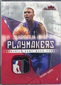 Chris Bosh #PM-CB Basketball Cards 2004 Fleer Showcase Playmakers Jersey