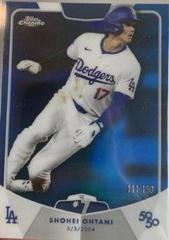 SHOHEI　De'Longhi MDH0P-PB Shohei Ohtani [Blue Refractor] #7 Prices | 2024 Topps Chrome