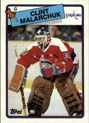 Clint Malarchuk #25 Hockey Cards 1988 Topps