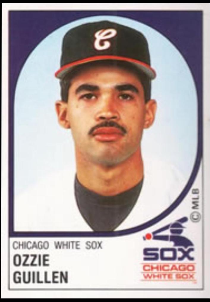 Ozzie Guillen #61 Baseball Cards 1988 Panini Stickers