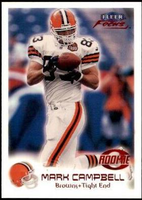 Mark Campbell #133R 1999 Fleer Focus Football
