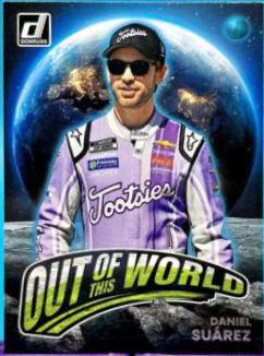 Daniel Suarez #OW-DS Racing Cards 2023 Panini Donruss NASCAR Out of this World