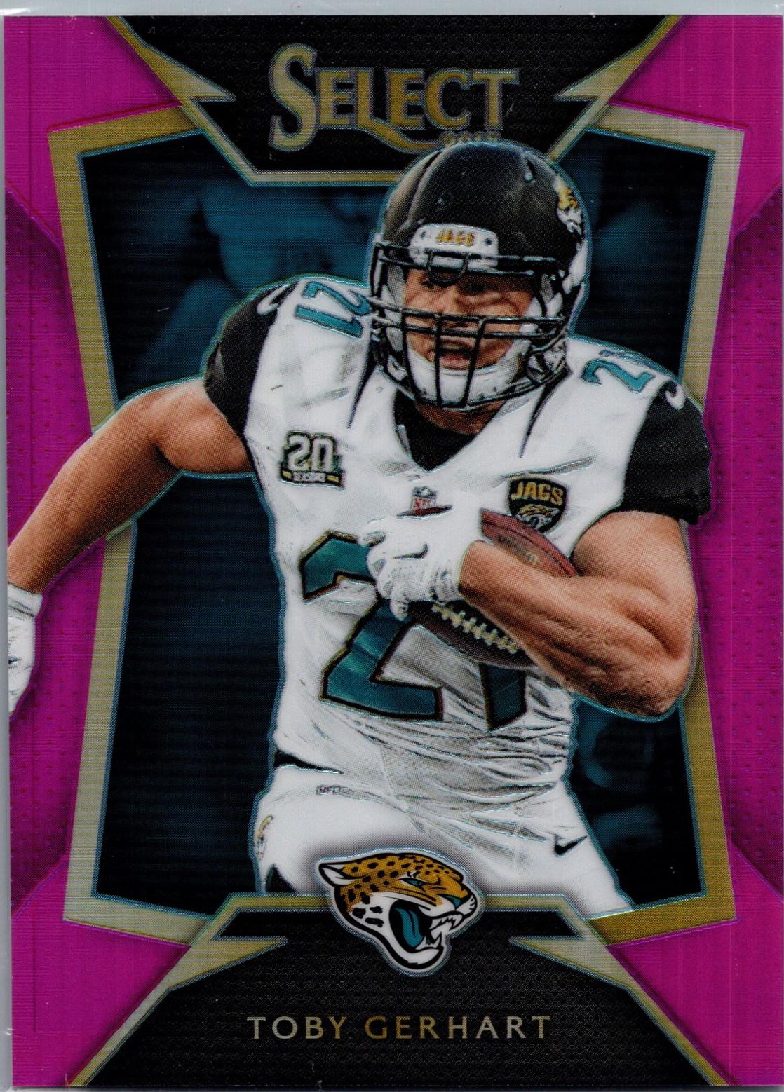 Toby Gerhart [Fuchsia Prizm] #50