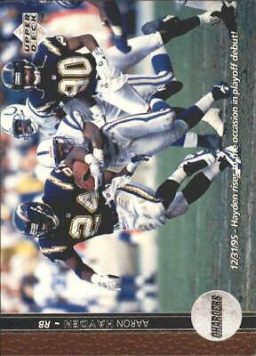 Aaron Hayden #206 1996 Upper Deck Football