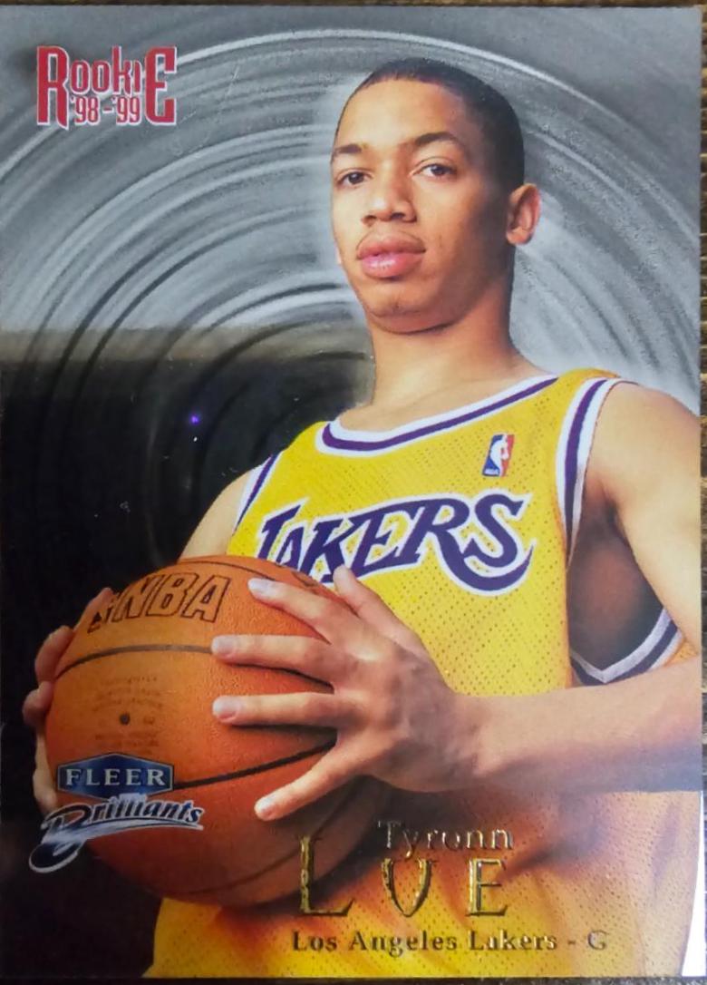Tyronn Lve Blue #121B Basketball Cards 1998 Fleer Brilliants