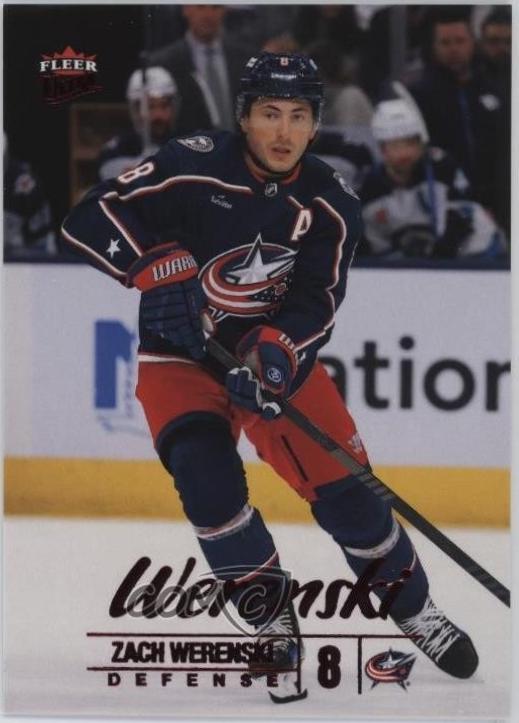Zach Werenski #140 2024-25 Fleer Ultra Hockey