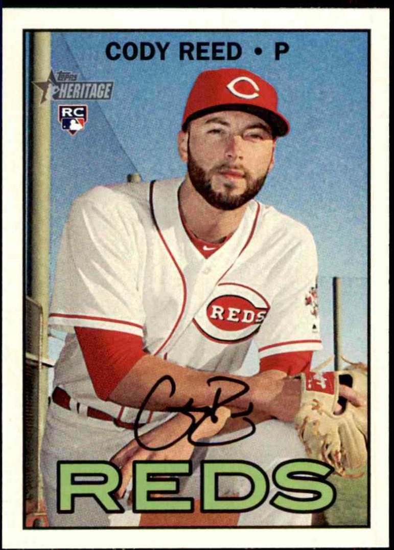Cody Reed #608 Baseball Cards 2016 Topps Heritage