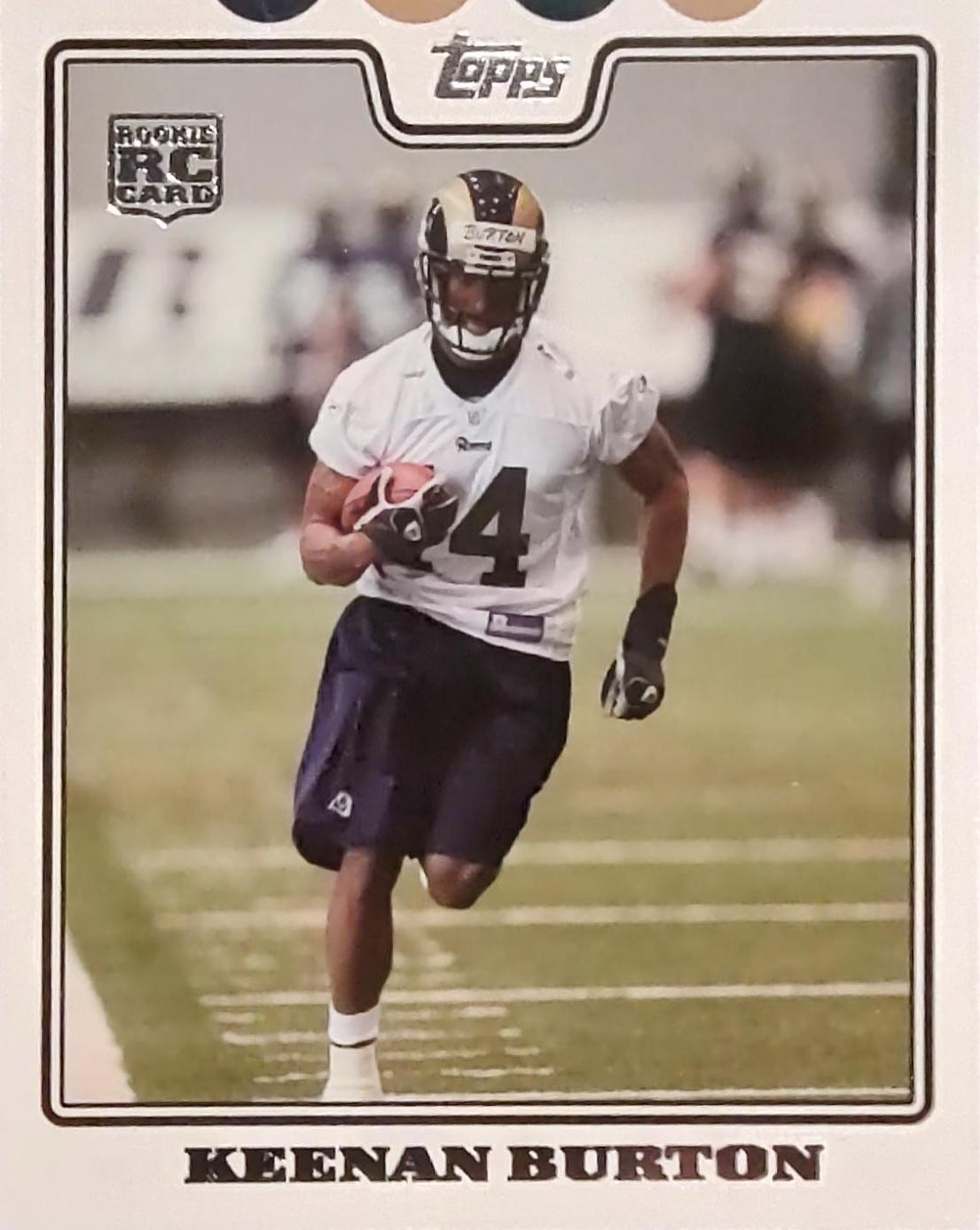 Keenan Burton #373 Football Cards 2008 Topps