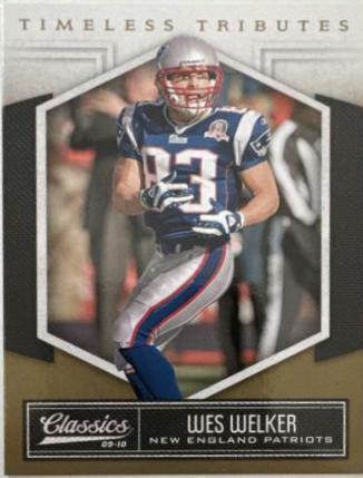 Wes Welker #60 Football Cards 2010 Panini Classics