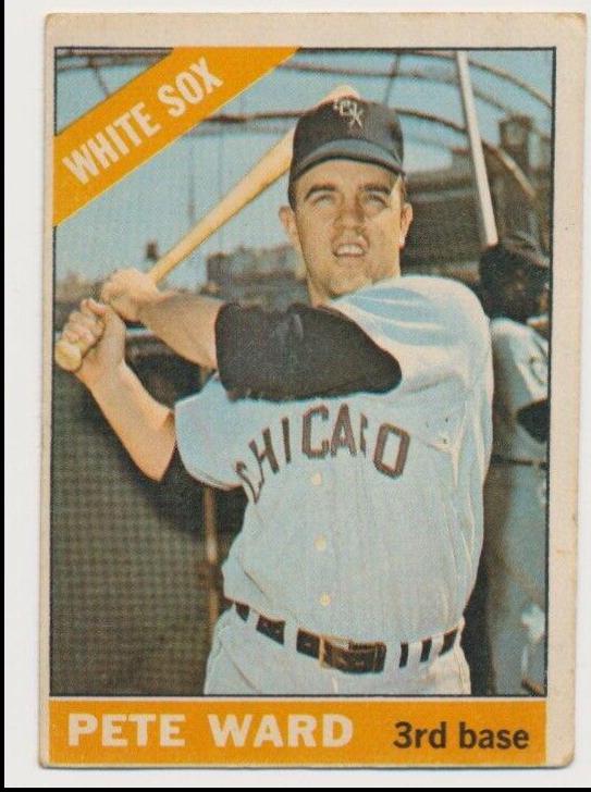 Pete Ward #25 Baseball Cards 1966 Venezuela Topps