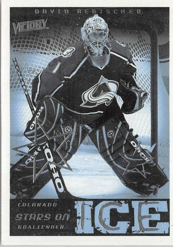 David Aebischer #SI15 Hockey Cards 2005 Upper Deck Victory Stars on Ice