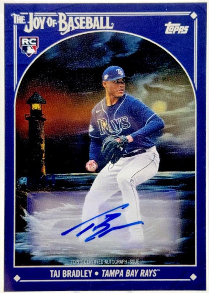 Taj Bradley [Autograph Prussian Blue] #47