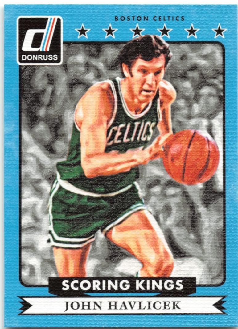 John Havlicek #46 Basketball Cards 2014 Panini Donruss Scoring Kings