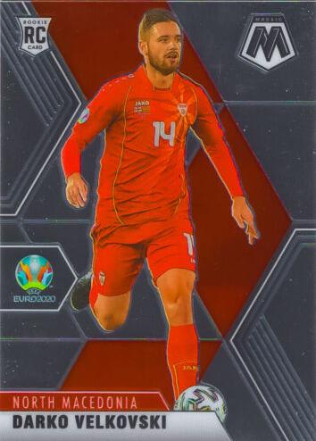 Darko Velkovski #59 Soccer Cards 2021 Panini Mosaic UEFA Euro 2020
