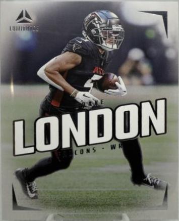 Drake London #4 Football Cards 2024 Panini Luminance